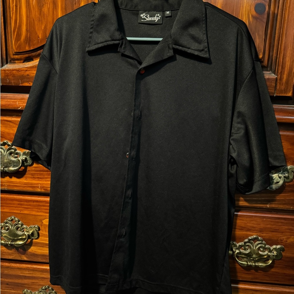 Scully Men's Classic Black Button Down Shirt
